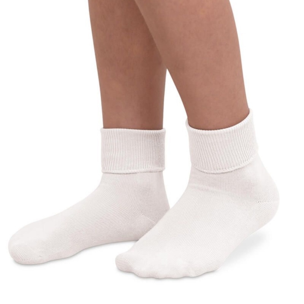 Jefferies Socks Smooth Toe Turn Cuff Socks